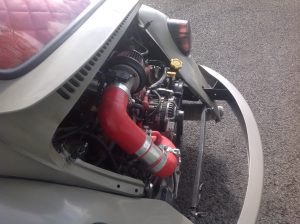 VW bug sti engine close look
