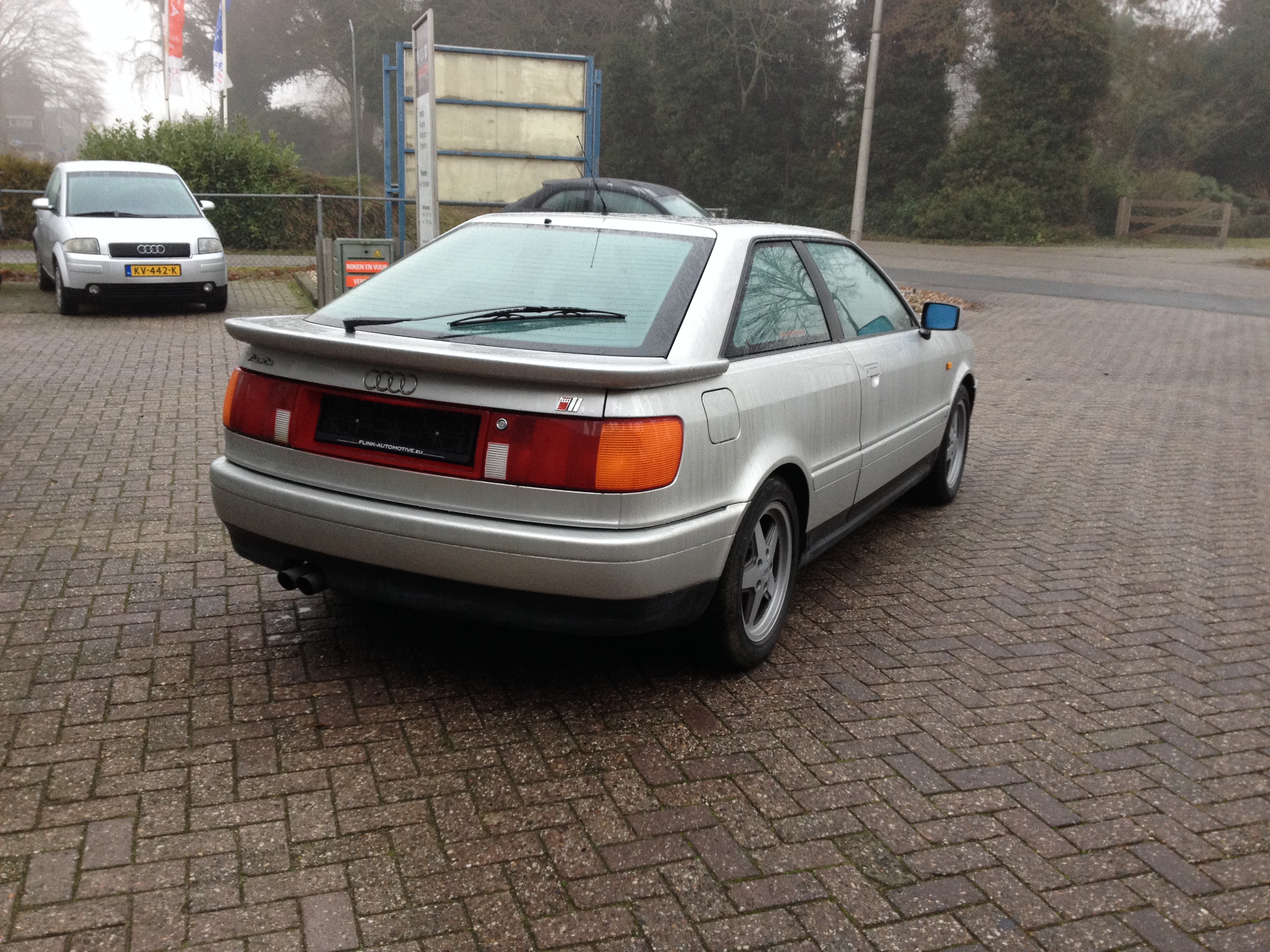 audi S2 rear view