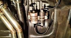Fuel Pump & Lines installed under the V12