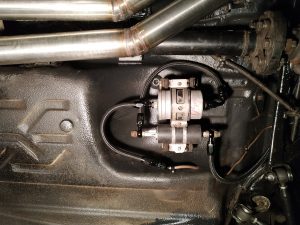 Fuel Pump & Lines installed under the V12 1