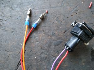 Making an engine wiring harness for the W201 V12 11