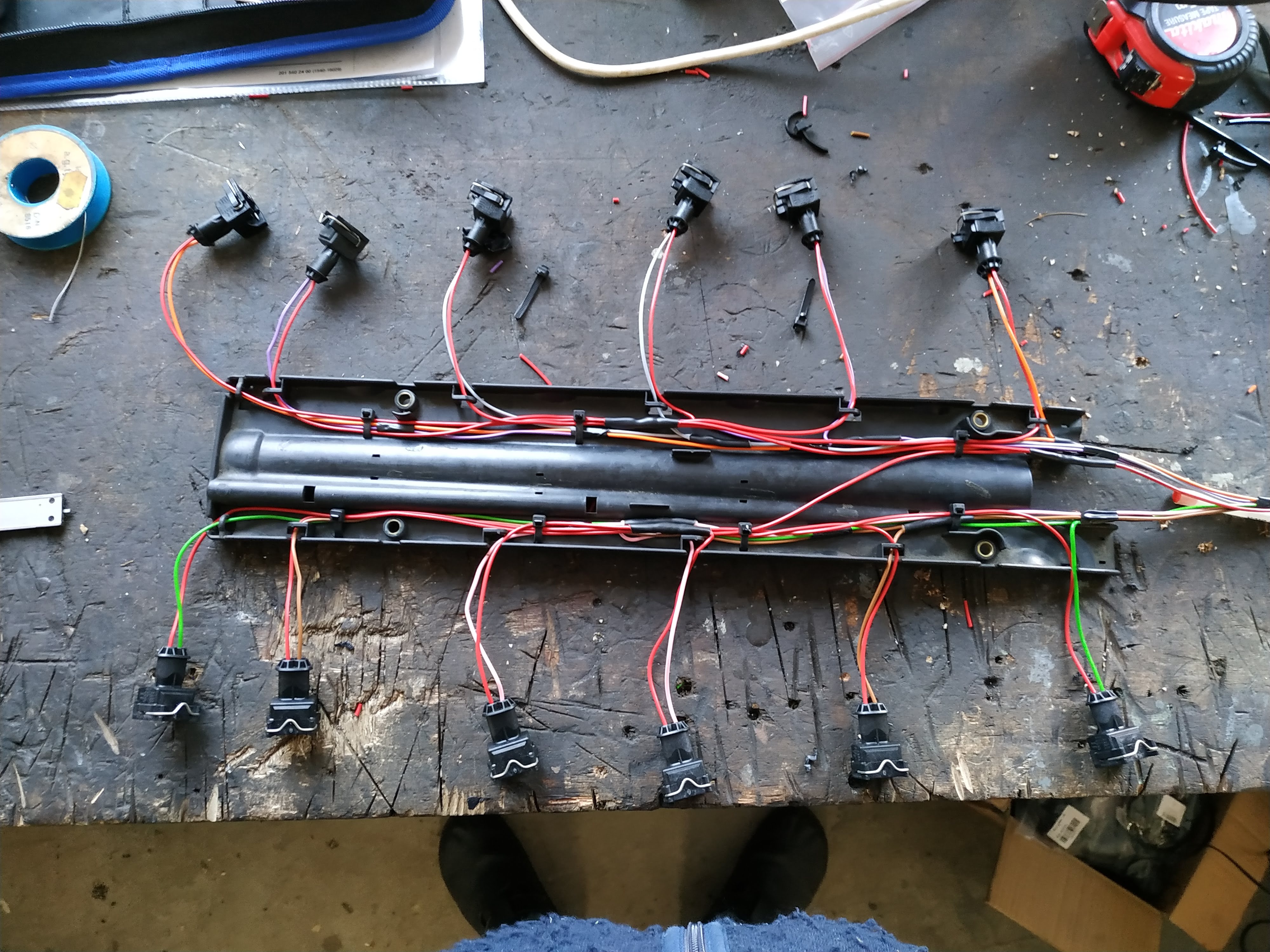 Making An Engine Wiring Harness For The, How To Build A Wiring Harness From Scratch
