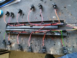 Making an engine wiring harness for the W201 V12 9