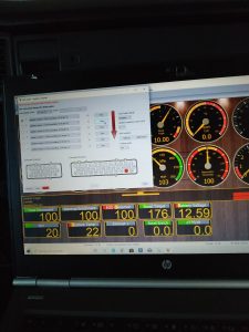 W201 V12 VEMS ECU configuration and oil pressure testing 2
