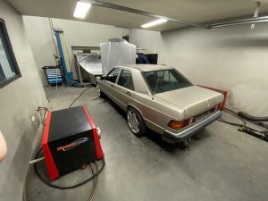 Mercedes 190 V12 Dyno DAY and Power Results !!!! 4