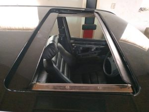 W201 sunroof removal & placement 2