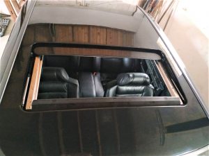 W201 sunroof removal & placement 5