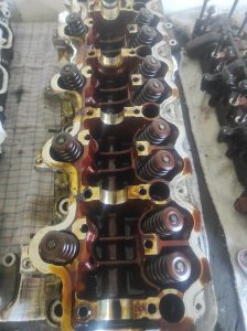 M113 engine disassemble "Part 1" S124 V8 turbo 7