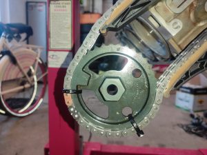 M113 Timingchain Oil Pump and Timingcase install 2