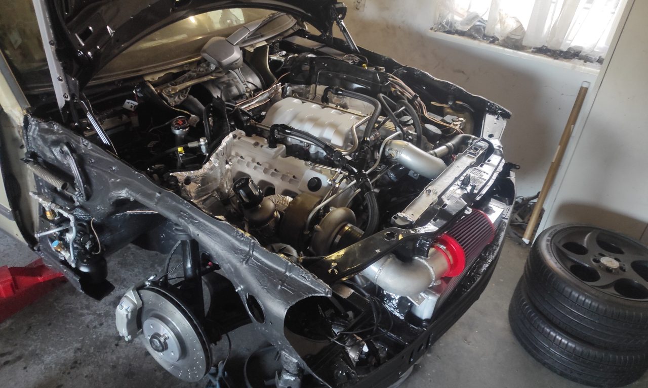 S124 V8 turbo Update Engine bay 3