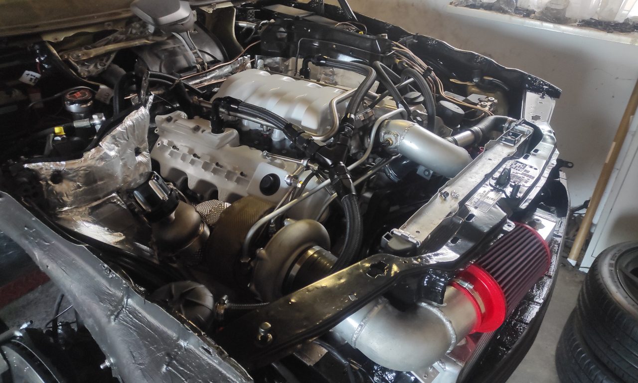 S124 V8 turbo Update Engine bay 2