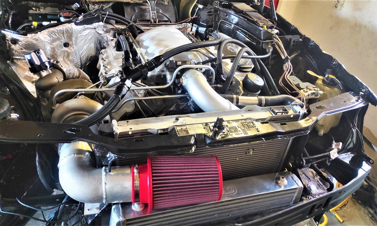 S124 V8 turbo Update Engine bay 10