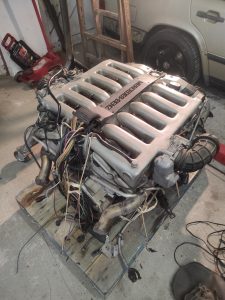 For Sale !! M120.980 Complete Engine 120Dkm 7