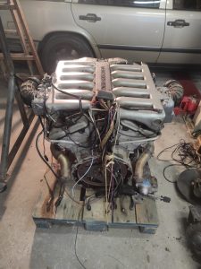 For Sale !! M120.980 Complete Engine 120Dkm 1