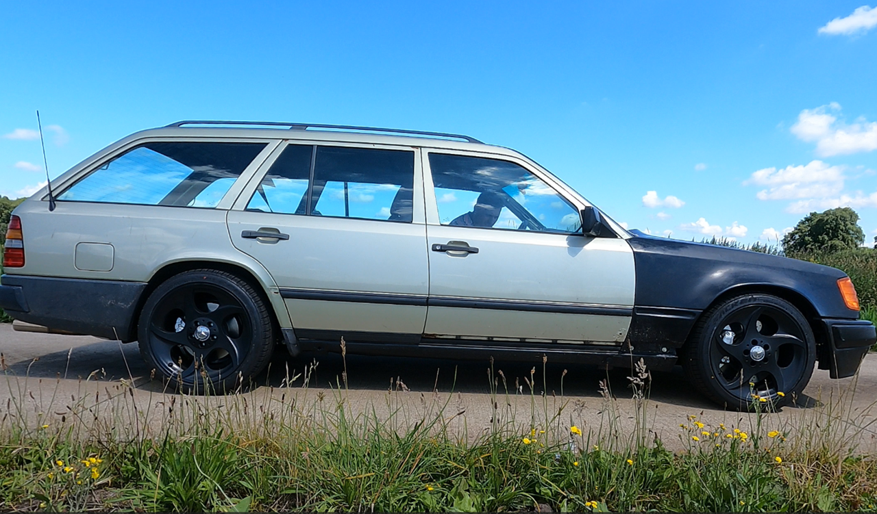 first fully legal Drive. Sound check!! V8 turbo m113 Mercedes