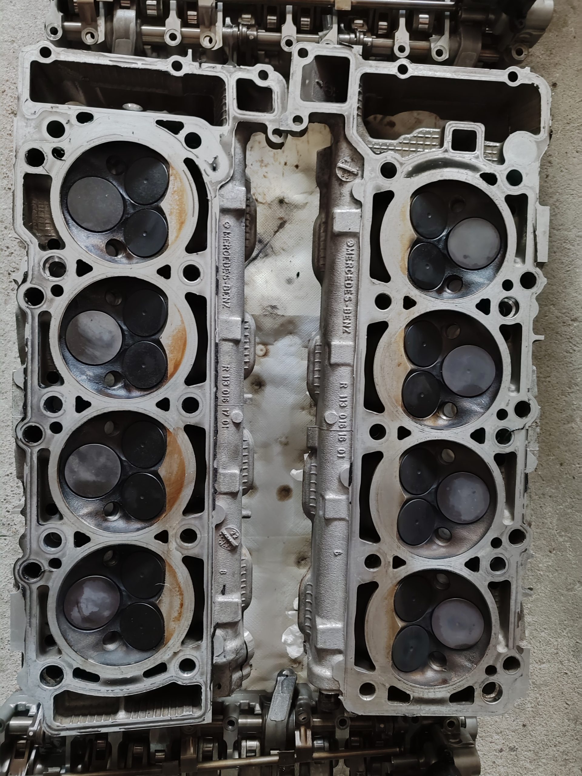 For Sale !! M113 ZAS Code. 479 Cylinderheads fully Rebuild 1