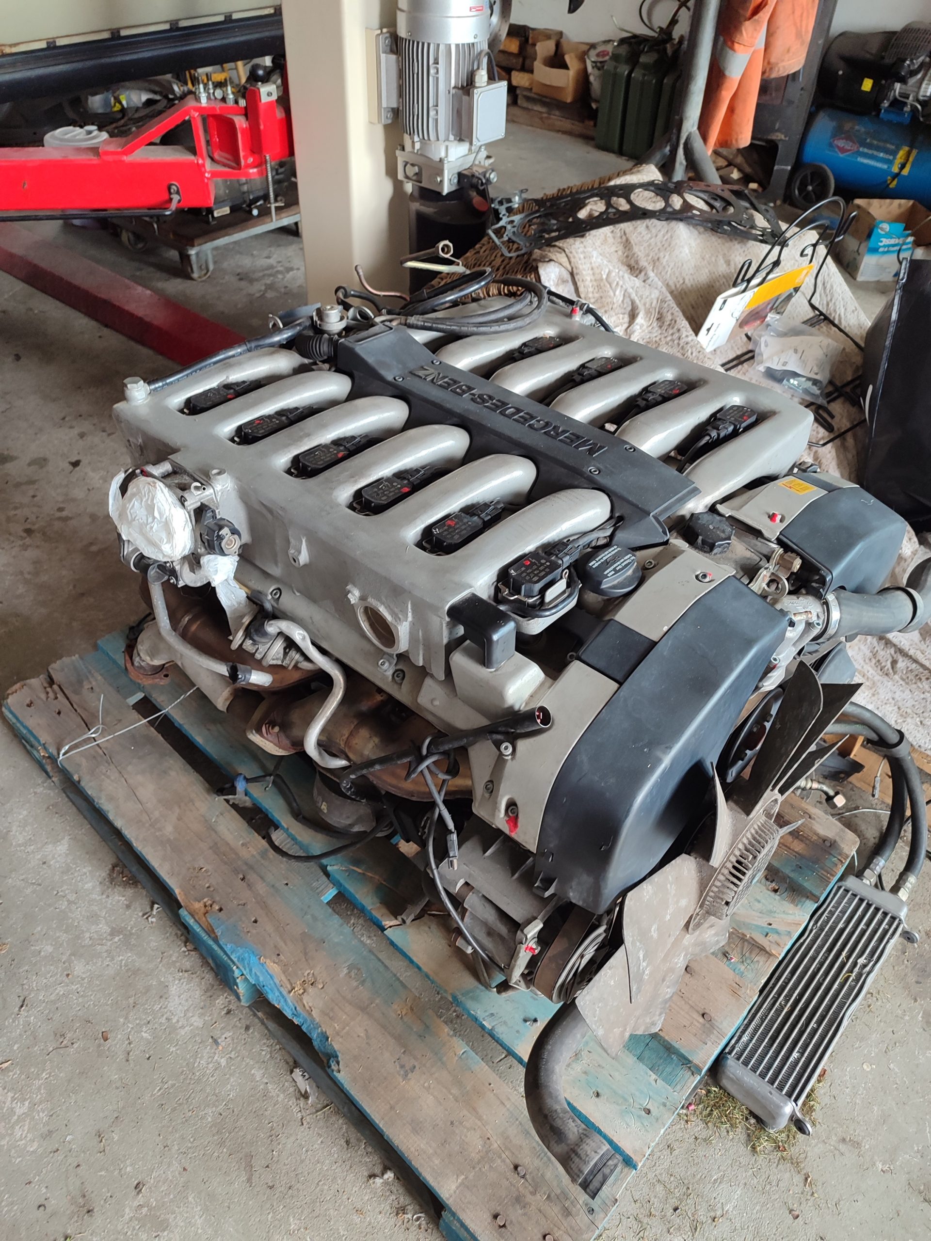 For Sale !! M120.983 Complete Engine 115Dkm R129 SL600 6