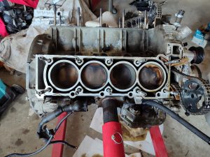 M113k Cylinderhead swap on M113 turbo 2