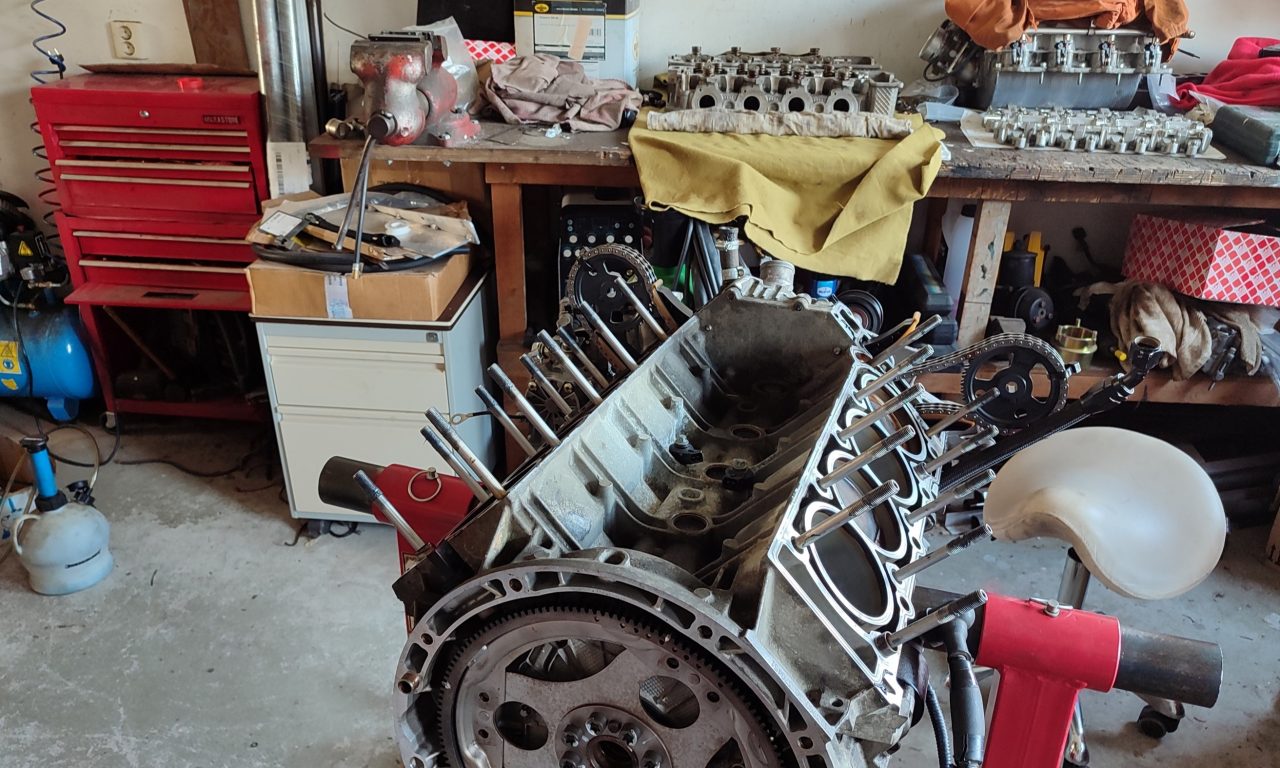 M113k Cylinderhead swap on M113 turbo 7