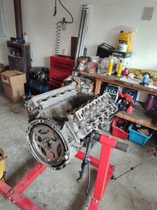 M113k Cylinderhead swap on M113 turbo 6