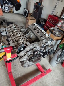 M113k Cylinderhead swap on M113 turbo 5