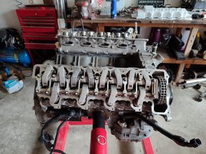 M113k Cylinderhead swap on M113 turbo 4